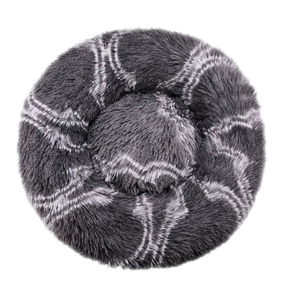 10 Color Round Plush Pet Bed for Dogs and Cats – Super Soft