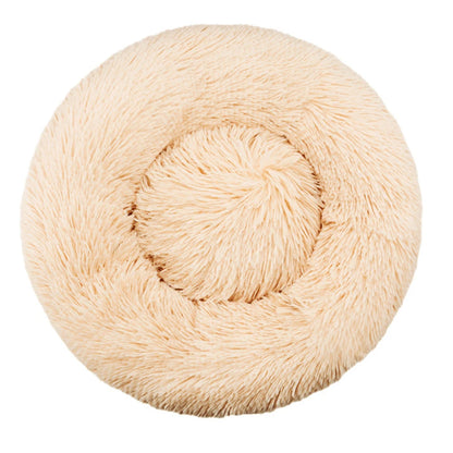 5 Color Round Plush Pet Bed for Dogs and Cats – Super Soft