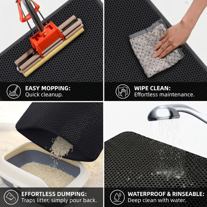 Double Layer Cat Litter Mat